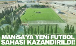 Manisa’ya yeni futbol sahası yapıldı!