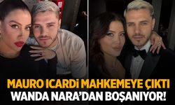 Mauro Icardi ve Wanda Nara boşanıyor! Icardi mahkemeye çıktı