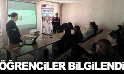 MCBÜ’lü öğrencilere KADES bilgilendirmesi