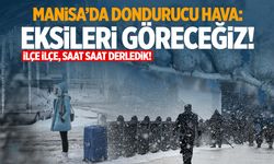 Manisa’da kış soğukları | Meteorolojiden yeni tahmin: Sıcaklıklar eksilere doğru düşecek!