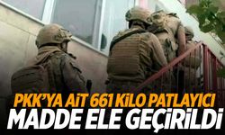 PKK’ya büyük darbe! Kilolarca patlayıcı madde ele geçirildi!