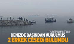 Sahilde kıyıya vurmuş 2 erkek cesedi bulundu!