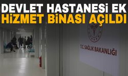 Salihli’ye devlet hastanesi ek hizmet binası açıldı