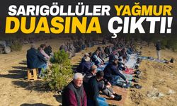 Sarıgöllüler yağmura hasret kaldı… Yağmur duasına çıktılar