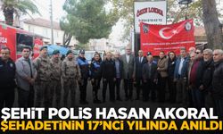 Şehit Polis Hasan Akoral şehadetinin 17’nci yılında Manisa’da anıldı