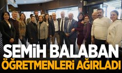 Semih Balaban öğretmenleri 24 Kasım’da unutmadı