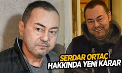 Serdar Ortaç hakkında yeni karar