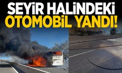 Seyir halindeki yolcu otobüsünde vahşet! Birden yanmaya başladı