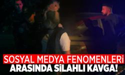 Sosyal medya şokta! Fenomenler arasında kavga… Silahlar patladı!