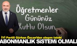 Gürhan Özcan’dan Ferdi Zeyrek’e Öğretmenler Günü çağrısı