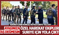 Manisa Emniyeti Özel Harekat ekiplerini dualarla uğurladı