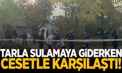 Tarla sulamaya gitti… Derede cesetle karşılaştı