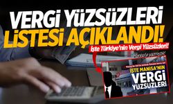 Türkiye’nin Vergi Yüzsüzleri Açıklandı! Listede Kimler Var Kimler…