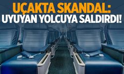 Uyuyan yolcuya tekme tokat saldırdı!