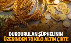 Üzerinde 70 kilo altınla yakalandı! Kendini ‘diplomatım’ diye tanıttı!