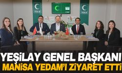 Yeşilay Genel Başkanı Doç. Dr. Mehmet Dinç Manisa YEDAM’ı ziyaret etti