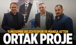 Yunusemre Belediyespor ile Manisa 45 Spor Kulübünden ortak proje