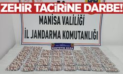 Yunusemre’de 21 yaşındaki genç 1.218 adet hapla yakalandı!