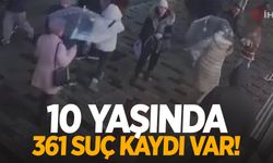 10 Yaşında, 361 suç kaydı var!