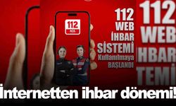 112’ye internetten ihbar dönemi başladı!