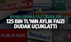 125 Bin TL Yatırana Bankalardan Dudak Uçuklatan Faiz Oranları!