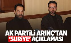 AK Partili Arınç’tan ‘Suriye’ açıklaması