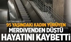 AVM’de kaza… Yürüyen merdivenden düşen kadın öldü