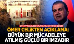 Şam Büyükelçiliğinde Türk Bayrağı göndere çekildi: Ömer Çelik’ten açıklama geldi!