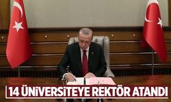 Cumhurbaşkanı Erdoğan imzaladı! 14 üniversiteye rektör atandı