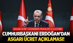 Cumhurbaşkanı Erdoğan'dan asgari ücret mesajı: Muhalefeti eleştirdi!