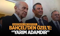 Devlet Bahçeli'den Özgür Özel'e: Yarım adamdır