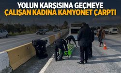 Ege’de 54 yaşındaki kadına kamyonet çarptı!