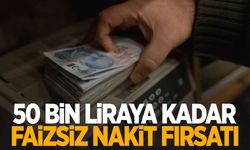 Esnafa özel 50 bin liraya kadar faizsiz nakit fırsatı