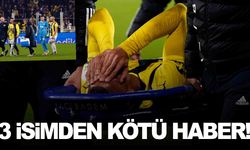 Fenerbahçe’ye 3 yıldızdan kötü haber… Biri sezonu kapattı!