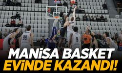 Manisa Basket evinde galip!