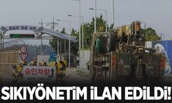 Güney Kore'de sıkıyönetim ilan edildi