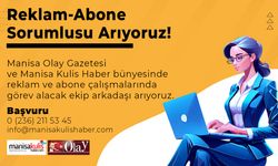 Reklam-Abone Sorumlusu Arıyoruz