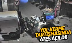 İzmir’de yol verme tartışmasında silahlar patladı!