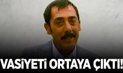 Ankaralı Turgut'un vasiyeti ortaya çıktı