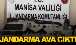 Manisa’da jandarma ava çıktı… Neler ele geçirildi neler!