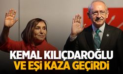 Kemal Kılıçdaroğlu ve eşi trafik kazası geçirdi