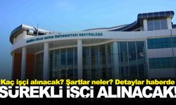 Manisa Celal Bayar Üniversitesi sürekli işçi alımı yapacak