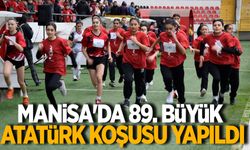 Manisa'da 89. Büyük Atatürk Koşusu yapıldı