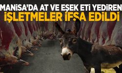 Manisa’da at ve eşek eti yediren işletmeler ifşa edildi!