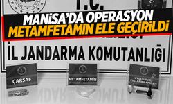 Manisa’da jandarmadan uyuşturucu operasyonu: Metamfetamin ele geçirildi