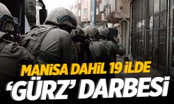 Manisa’da PKK/KCK’ya ‘Gürz-30’ operasyonu!