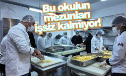 Manisa’daki okulun mezunları işsiz kalmıyor… Deneyim daha okulda başlıyor!