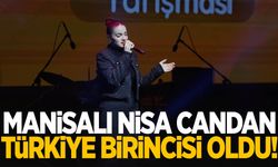 Manisalı Nisan Candan “Sahne Sırası Sende” yarışmasında Türkiye birincisi oldu