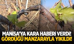 Manisa’ya kara haberi verdi! Gördüğü manzara karşısında yıkıldı!