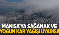 Manisa’ya sağanak ve yoğun kar yağışı uyarısı!